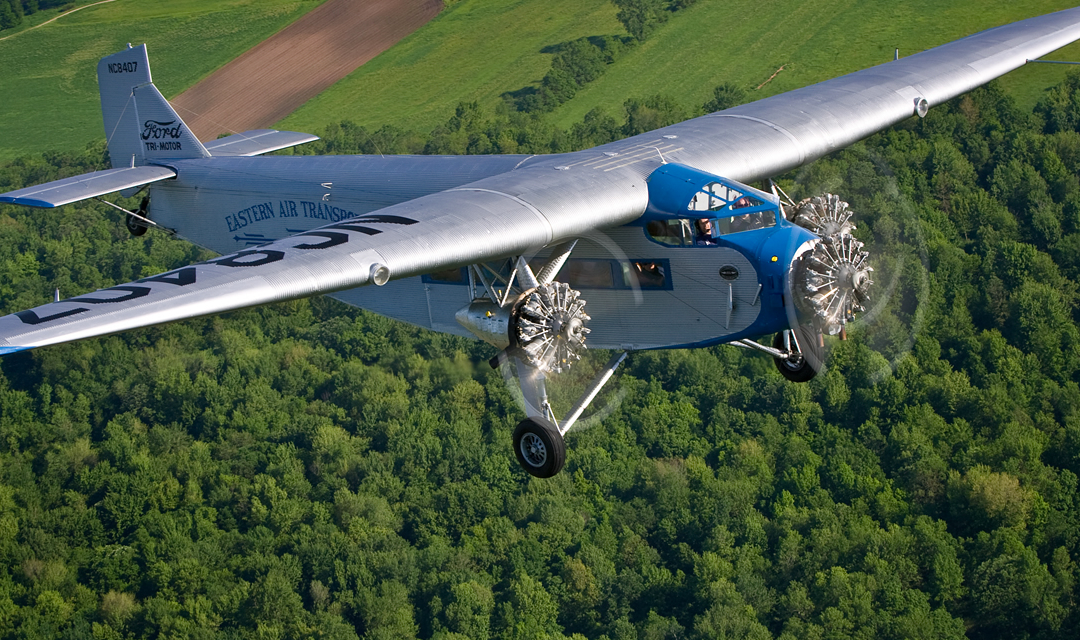 1929 Ford Tri-Motor – Wings & Wheels 2017 Event / Monroe County Airport